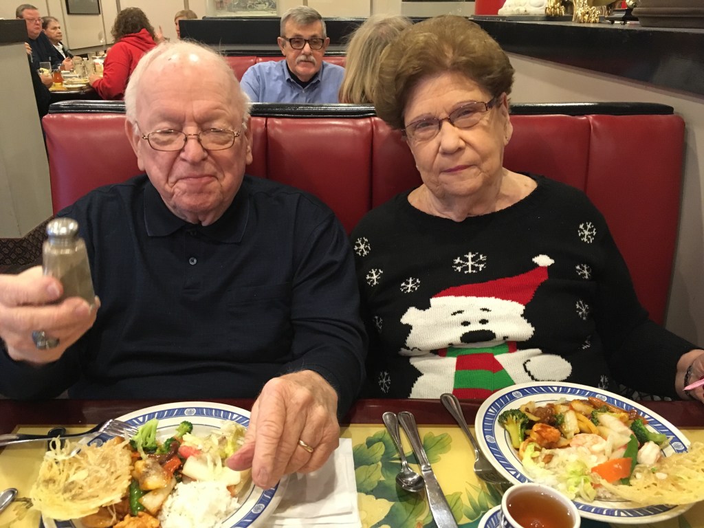 Chinese food and&nbsp;pajamas